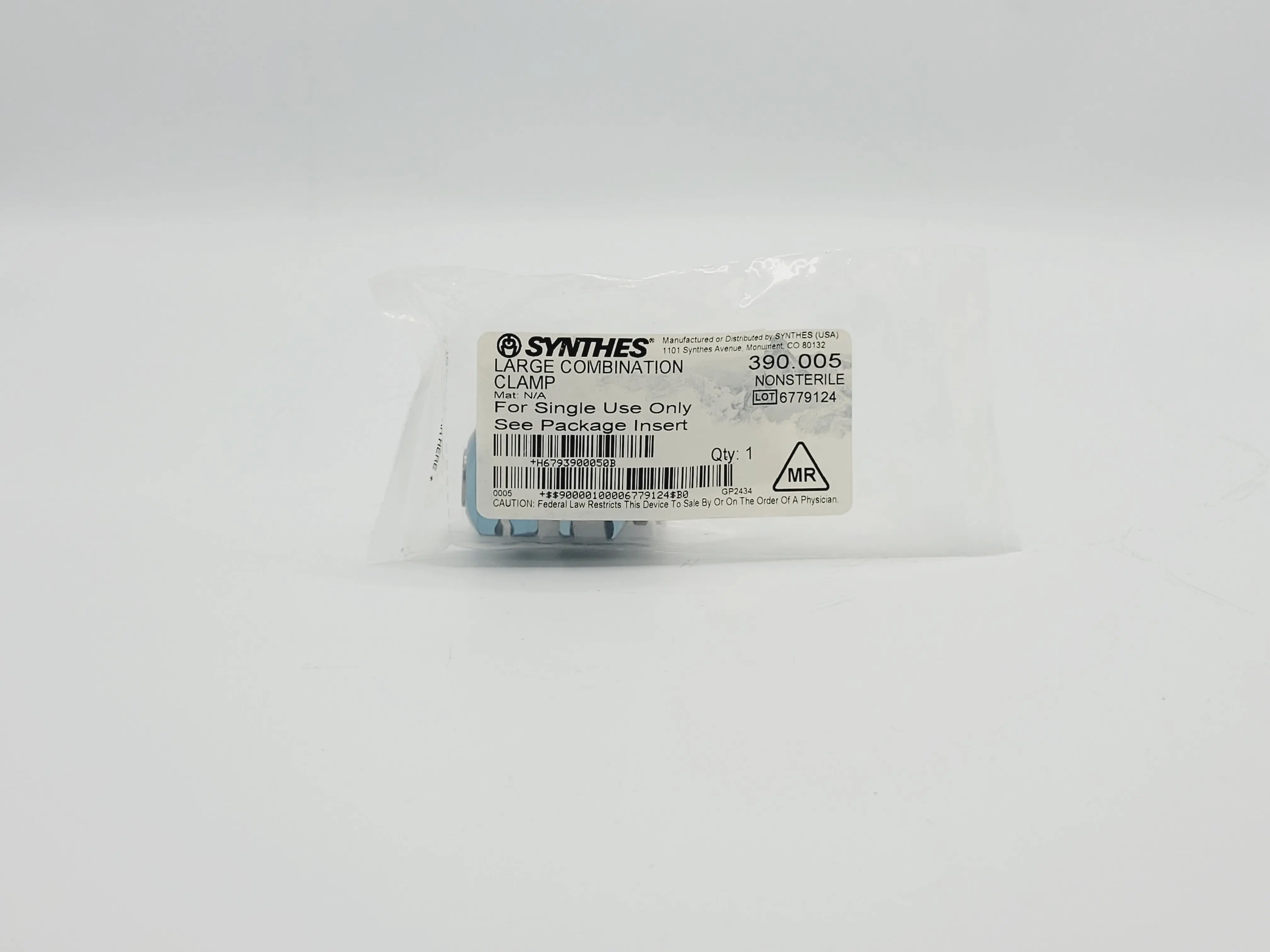 Synthes 390.005 Large Ex-Fix Combination Clamp MR-Conditional - Image 2