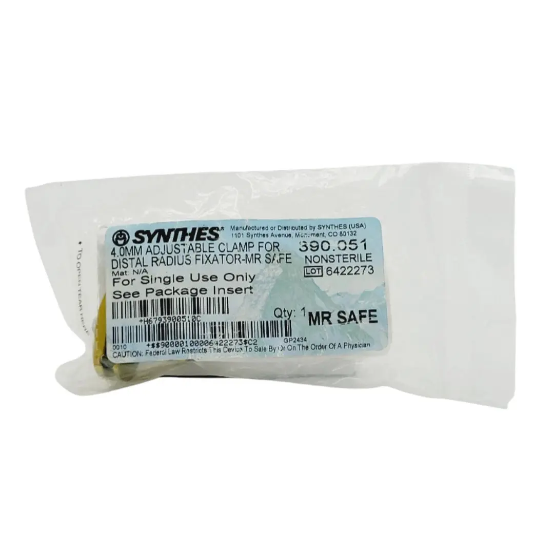 Synthes 390.051 4.0mm Adjustable Clamp For Distal Radius Fixator