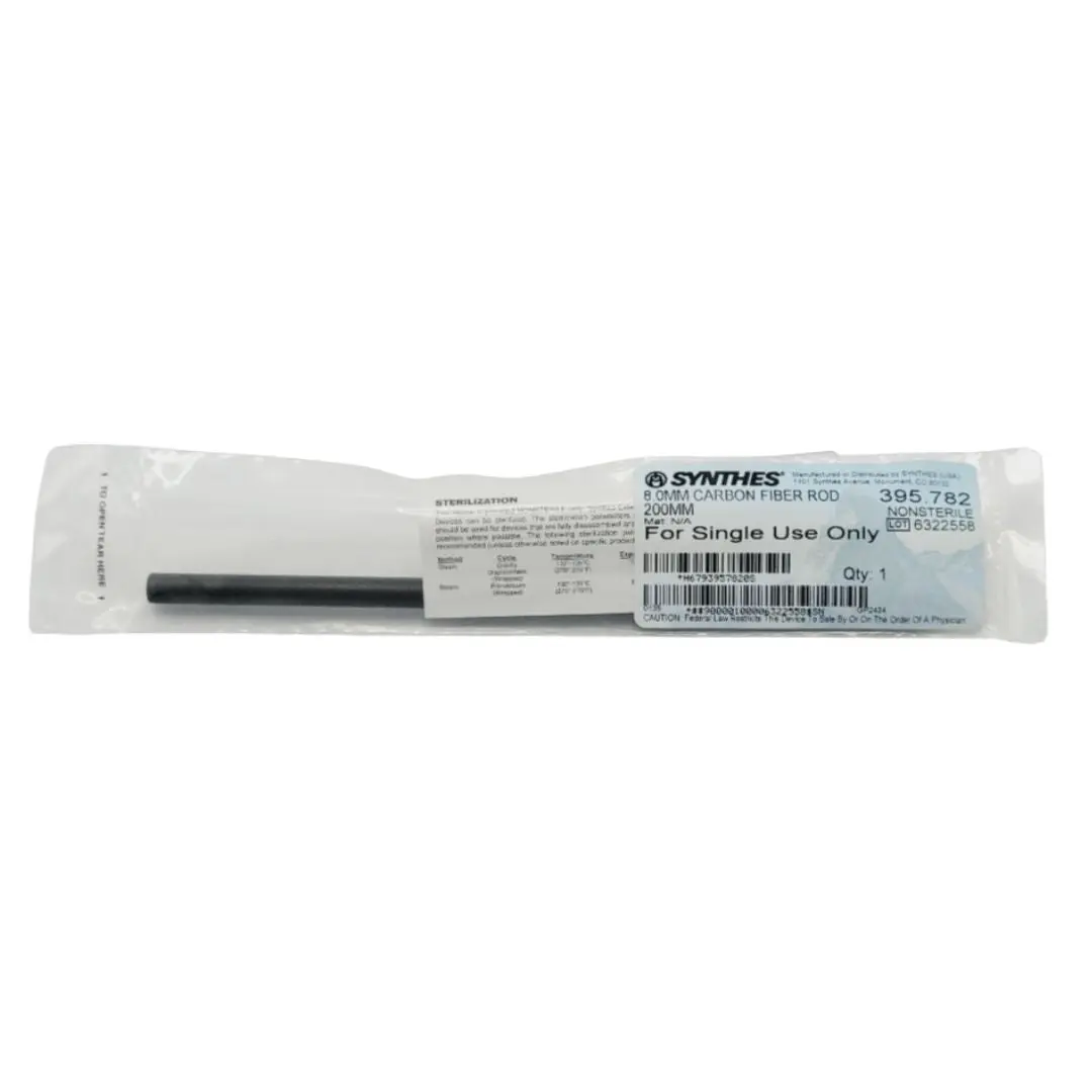 Synthes 395.782 8.0mm Carbon Fiber Rod 200mm