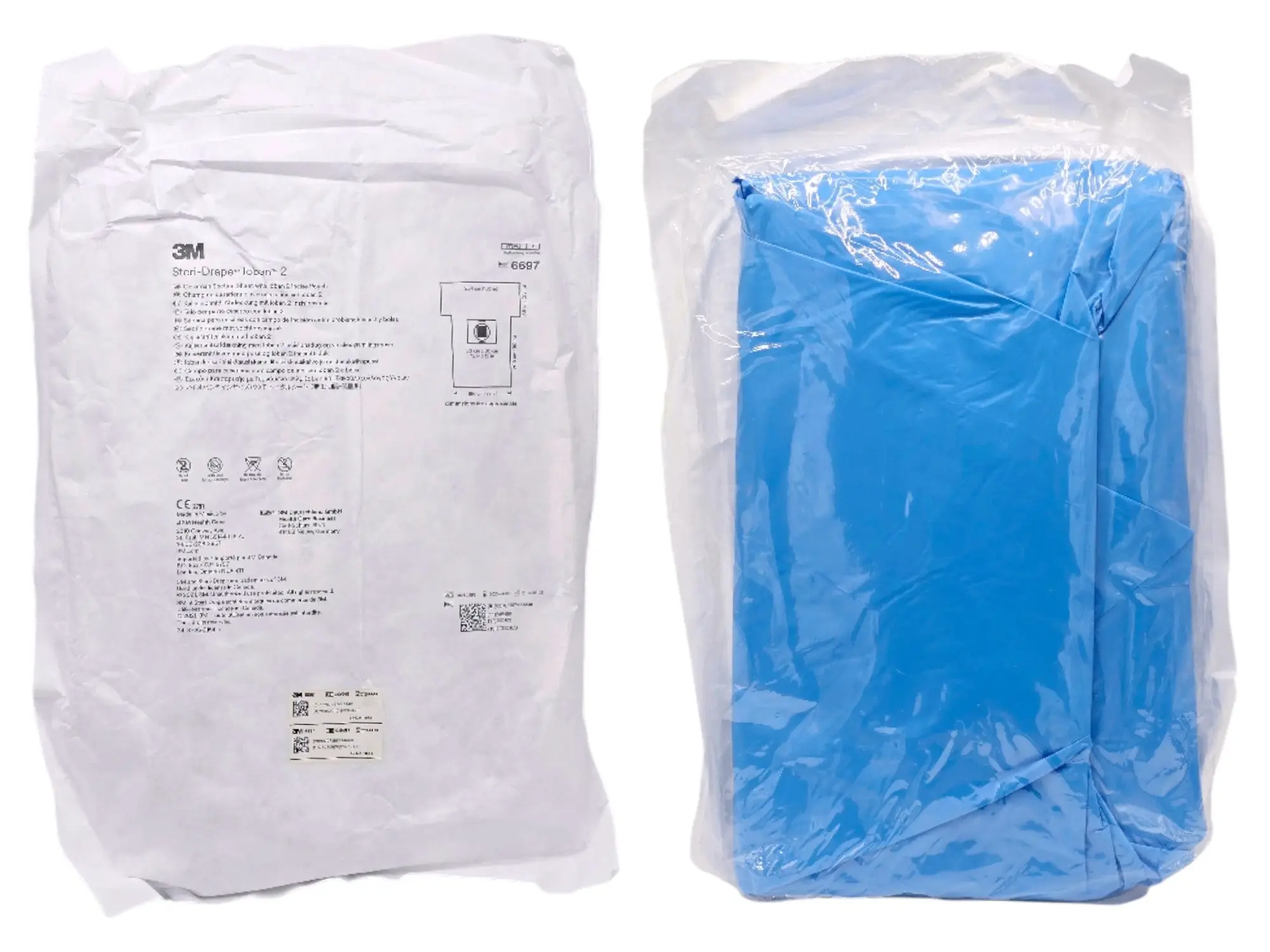 3M 6697 Steri Drape Cesarean Section Sheet with Ioban 2 Incise Film 360 Pouch