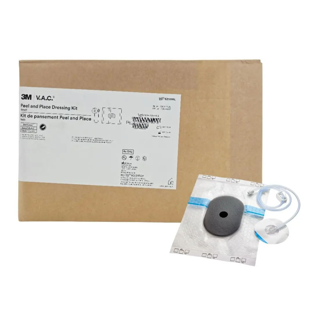 3M EZ5SML V.A.C. Therapy Peel and Place Dressing Kit Small CS/5