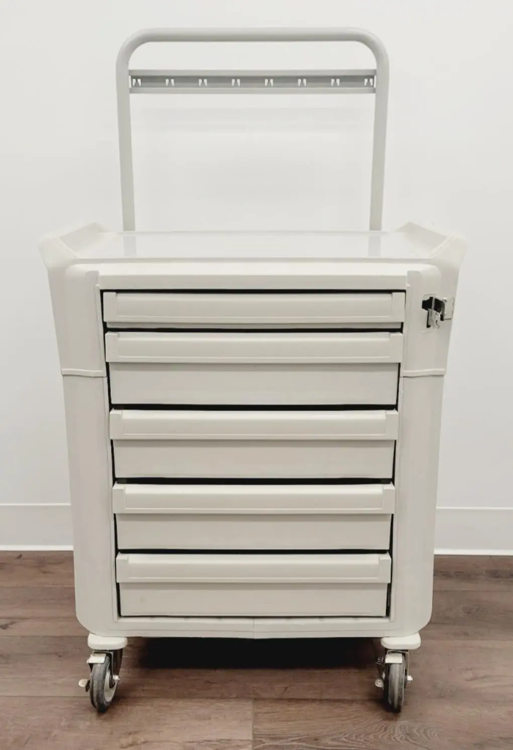 Metro Flex 5-Drawer Supply Cart 34" x 22" x 58" Medical Storage Unit AS IS - Image 2