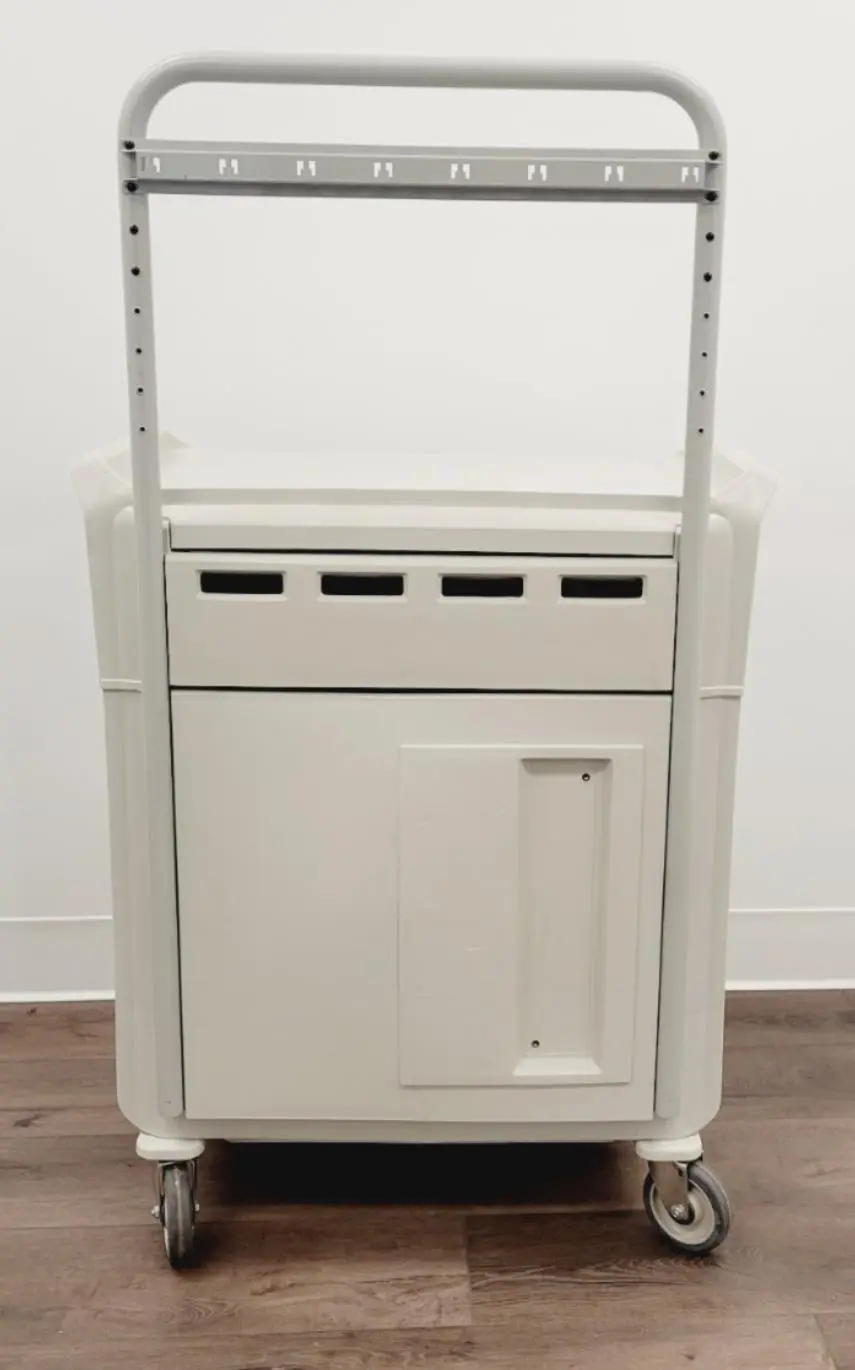 Metro Flex 5-Drawer Supply Cart 34" x 22" x 58" Medical Storage Unit AS IS - Image 4