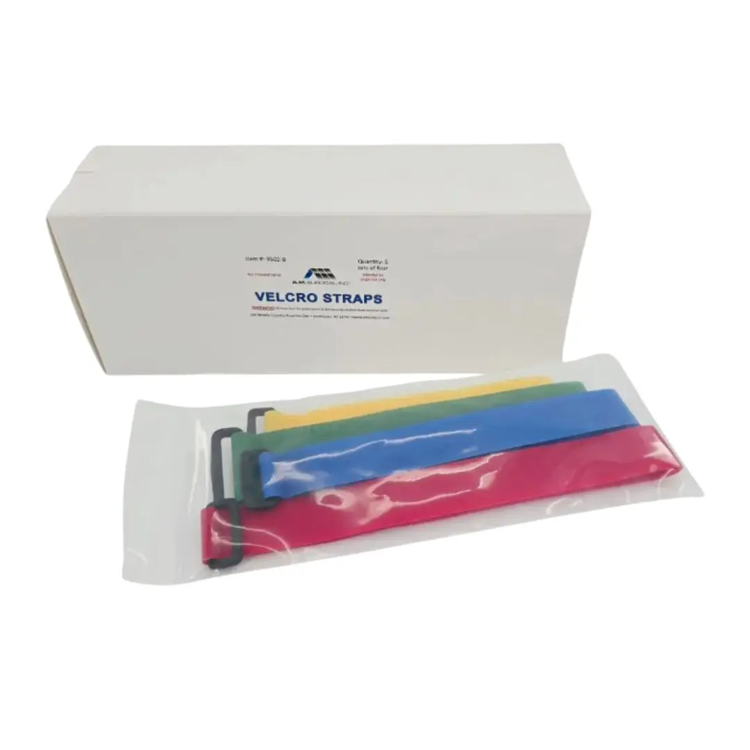 A.M. Surgical 9502-B Velcro Straps Set of 4 Autoclavable BX/5