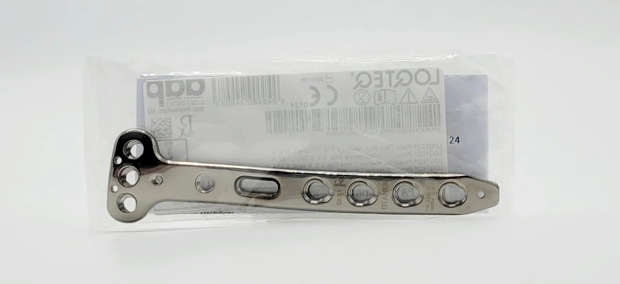 aap Implantate AG PA 3551-06-2 LOQTEQ Proximal Medial Tibia Plate 3.5, 6 holes, L 112, R - Image 3
