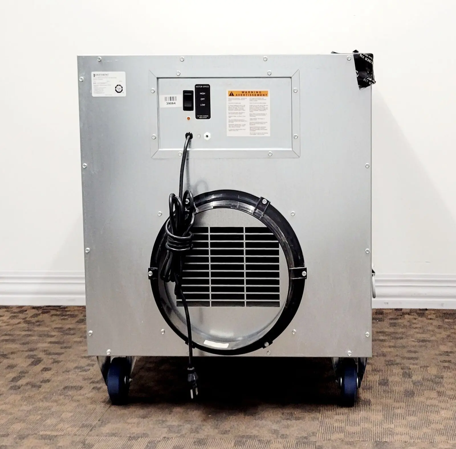 Abatement Technologies HA2000 HEPA-AIRE Negative Air Scrubber Machine - Image 2