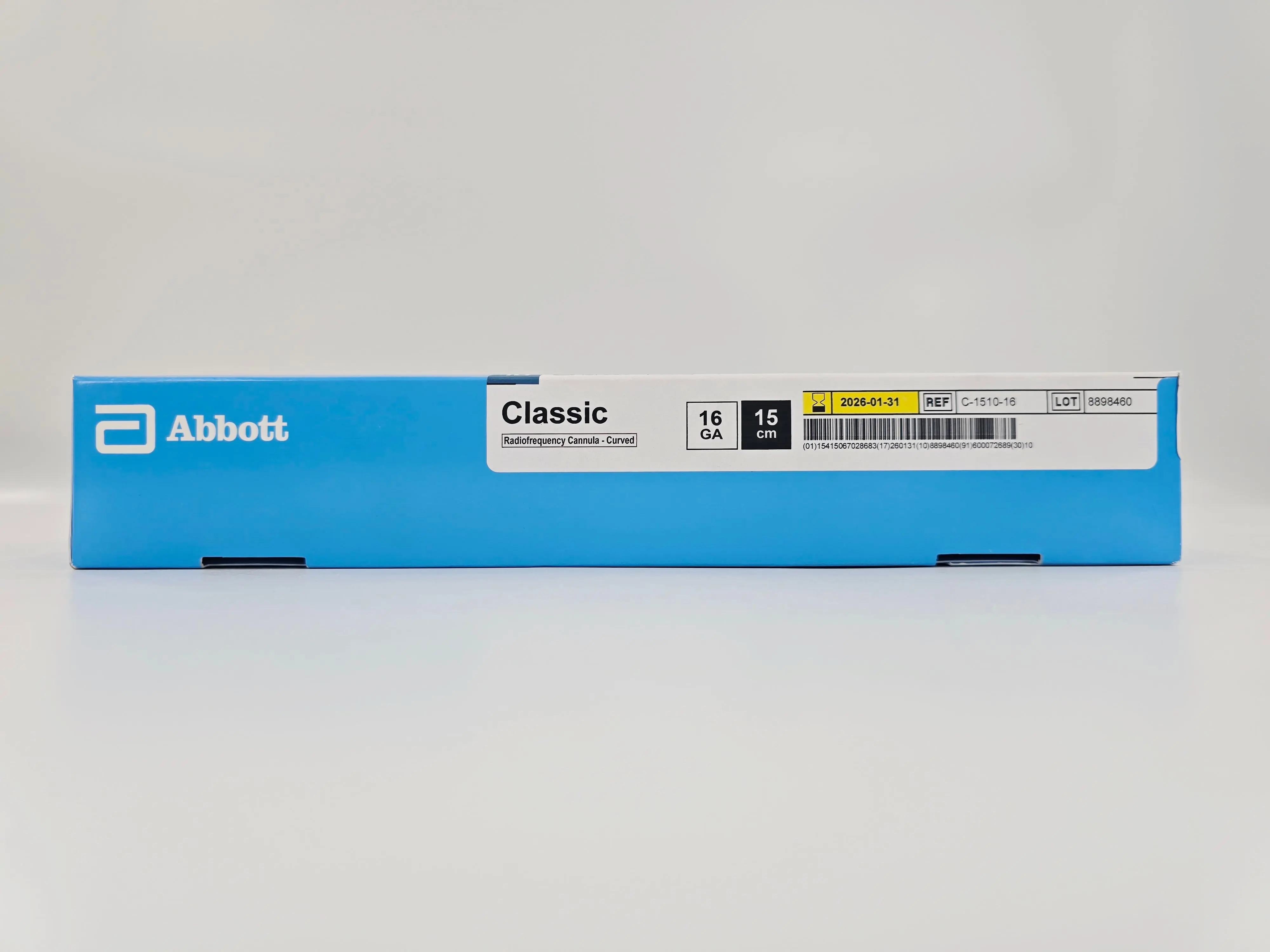 Abbott C-1510-16 Classic Radiofrequency Cannula Curved 16G x 15cm BX/10 - Image 3