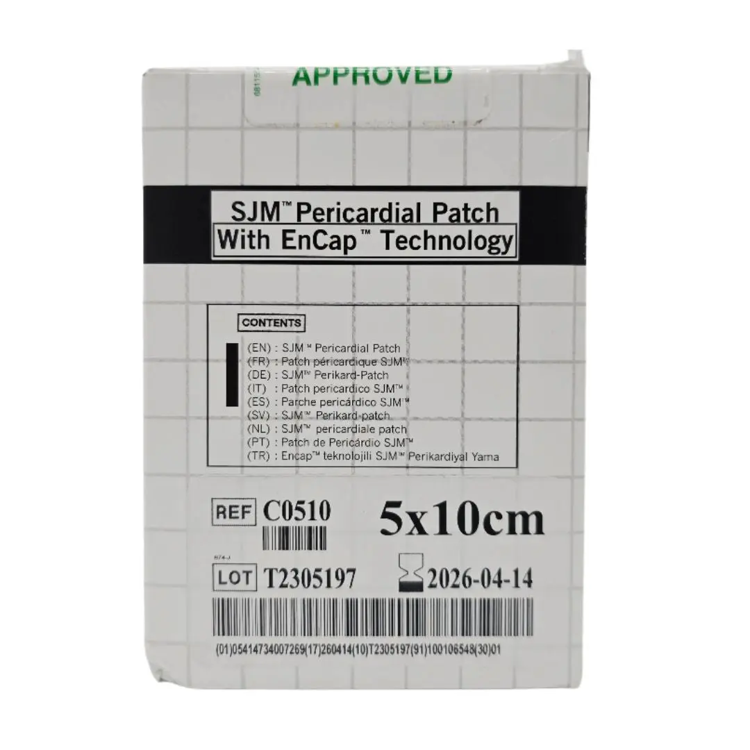 Abbott C0510 SJM Pericardial Patch w/ EnCap Technology 5x10cm 1/EA