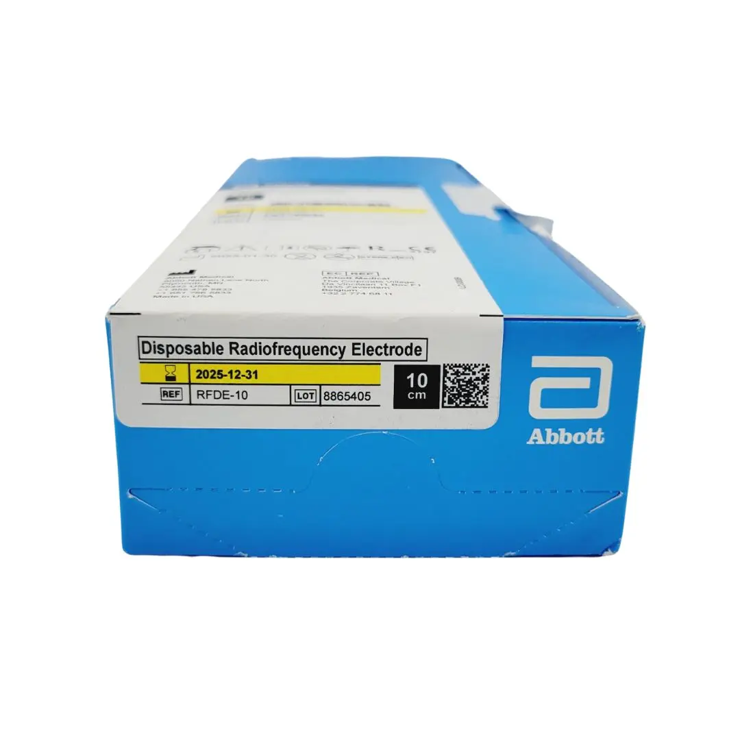 Abbott RFDE-10 Disposable Radiofrequency 10cm Electrode Box of 5 - Image 2
