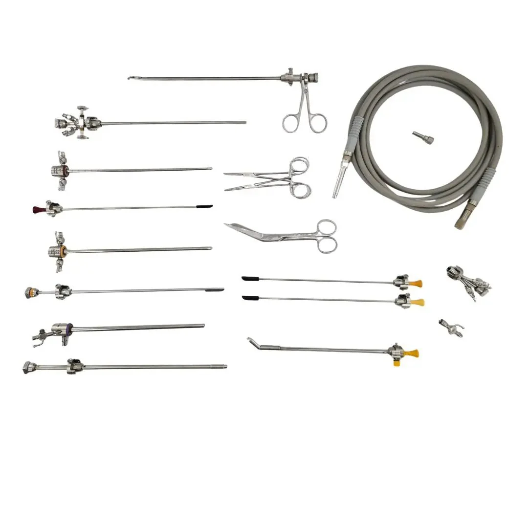 ACMI Circon Gyrus 17-Piece Cystoscope/ Resectoscope Surgical Instrument Set