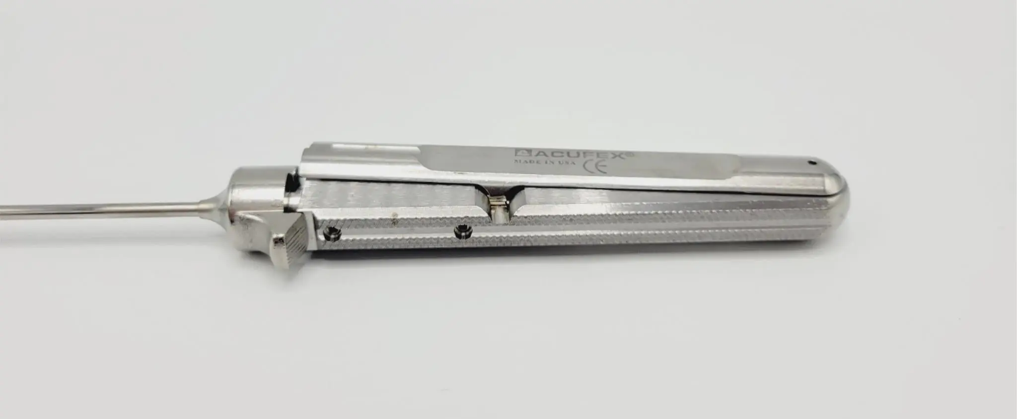 Acufex 010900 3.4mm 90-Degree Basket Punch Cigar Handle Left Arthroscopy 9-1/2" - Image 3