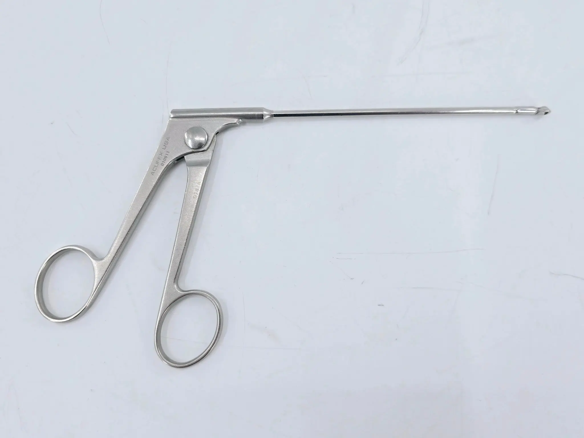 Acufex 010911 2.2mm Right 90° Basket Punch Forceps Orthopedic 8-1/2" - Image 2