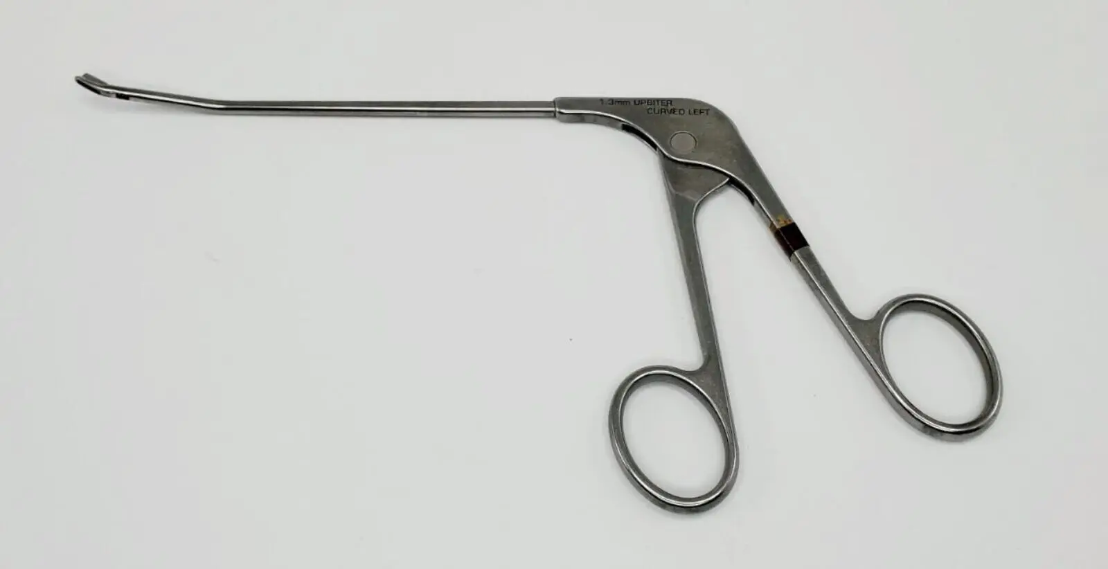 Acufex 012042 Basket Punch Scoop Forceps 1.3mm Upbiter Curved Left 9" - Image 2