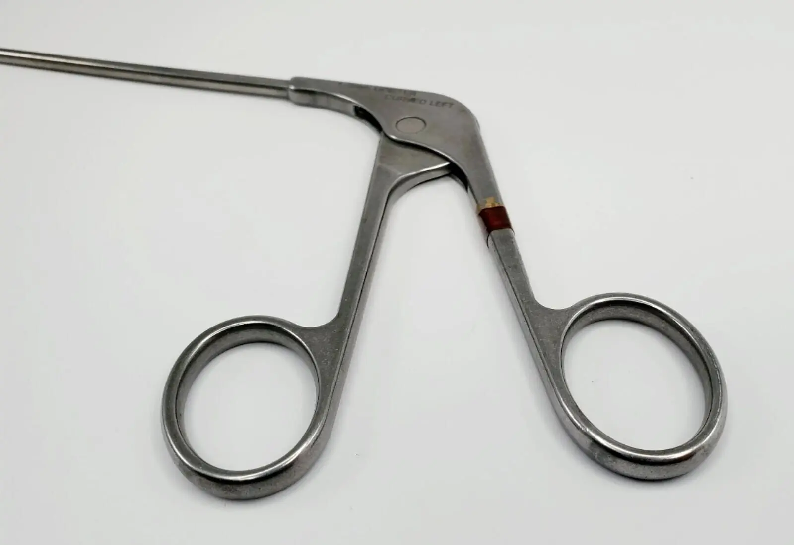 Acufex 012042 Basket Punch Scoop Forceps 1.3mm Upbiter Curved Left 9" - Image 4