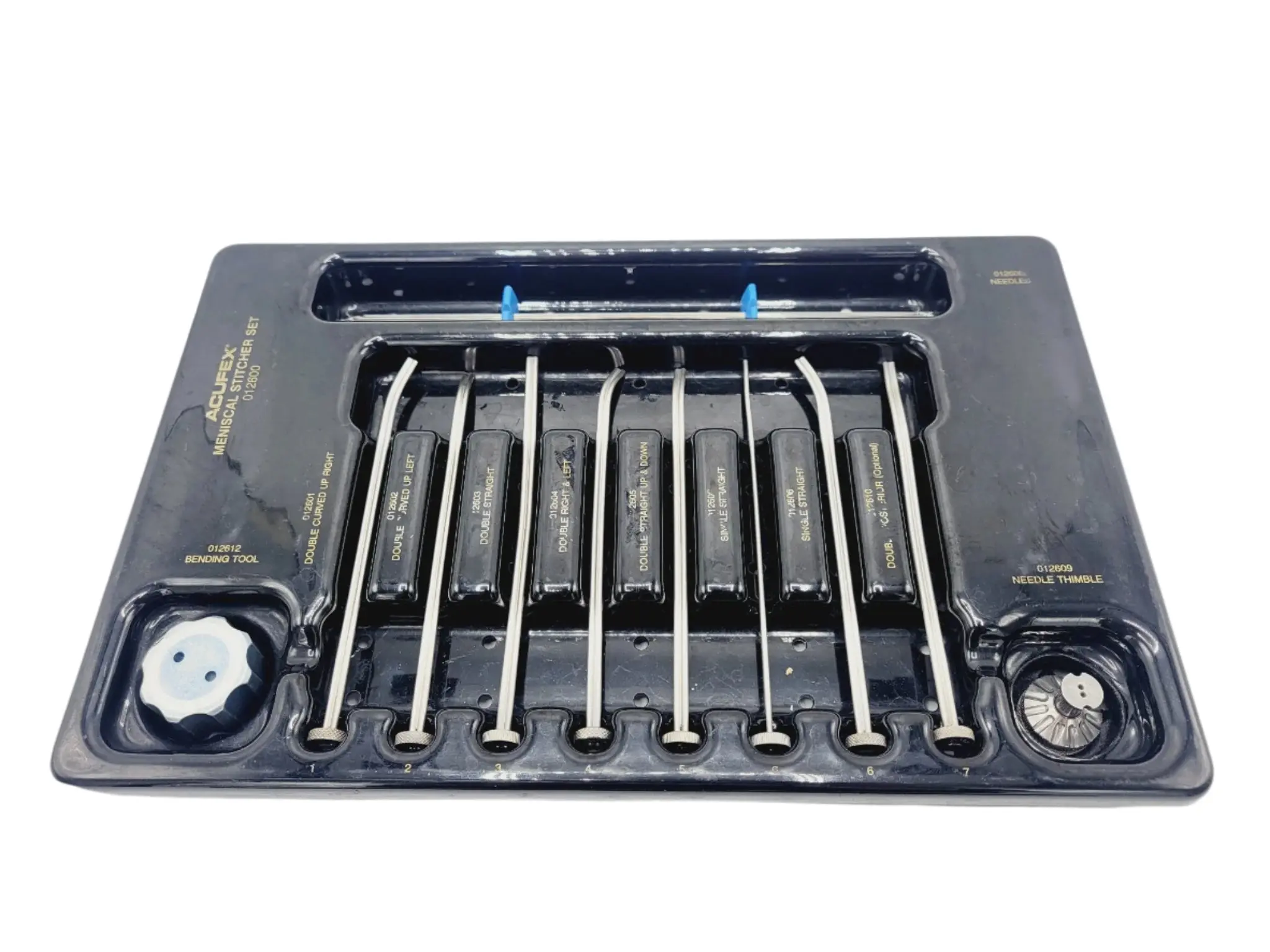 Acufex 012600 Meniscal Stitcher Set w/ Sterilization Case