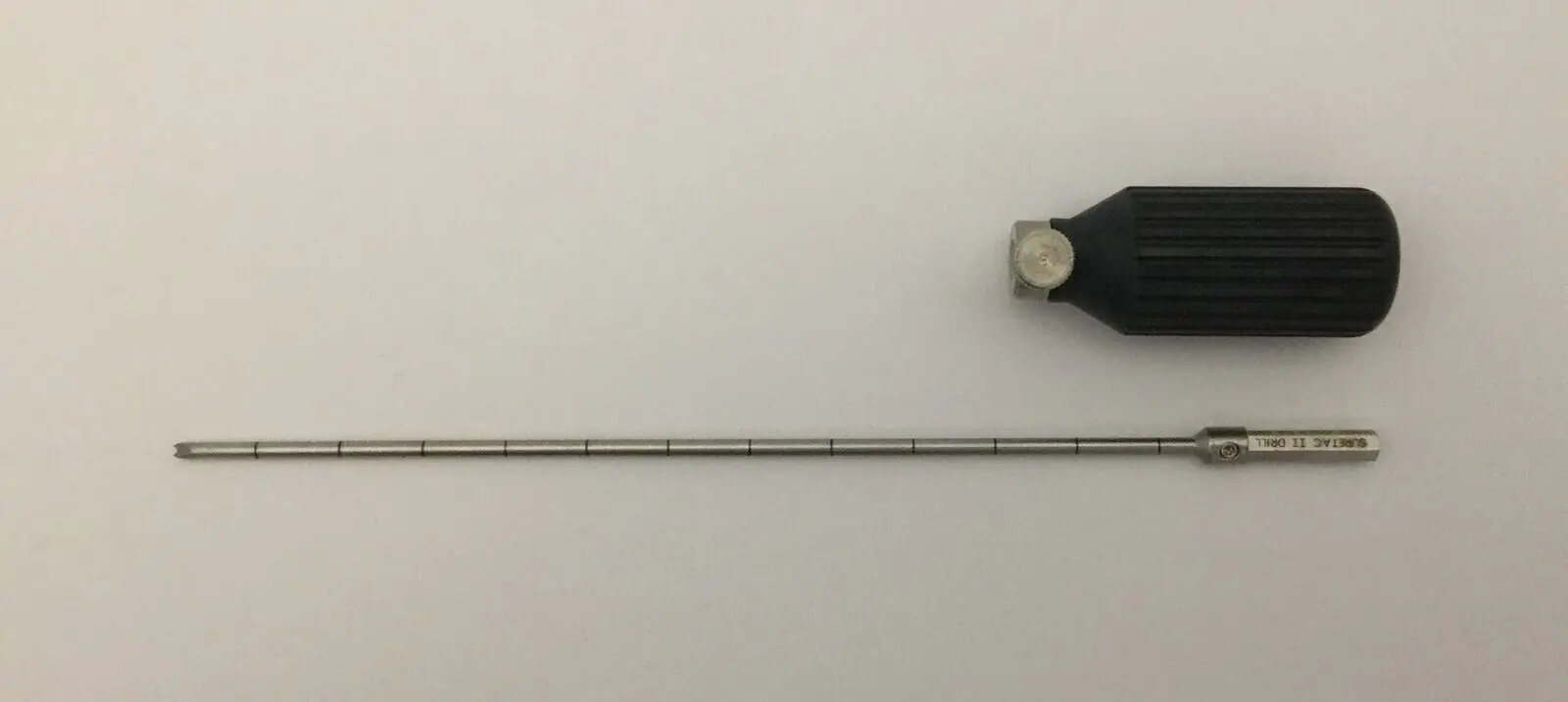 Acufex 013313 Orthopedic Drill Handle w/ 014633 Suretac II Drill Bit 9-3/8" - Image 3