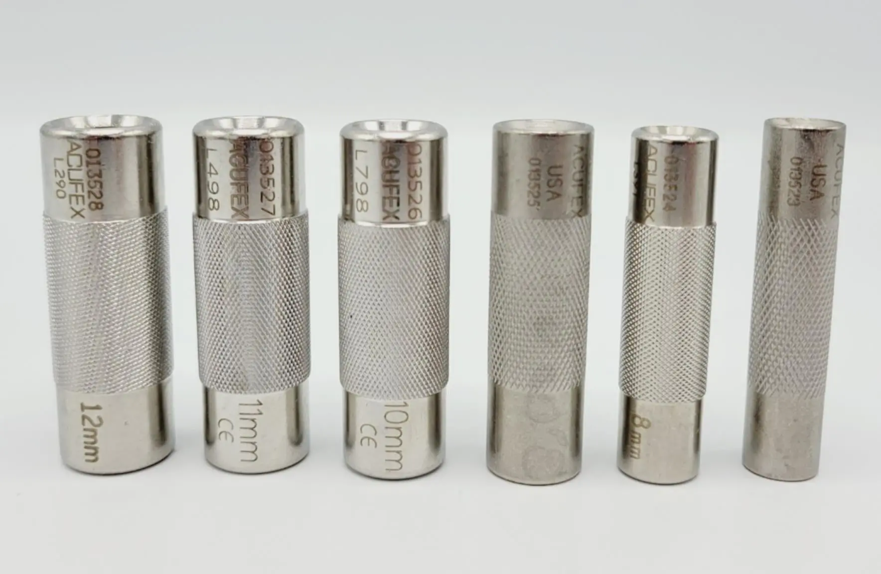 Acufex Sizing Tubes Set of 6 013528, 013527, 013526, 013525, 013524, 013523 - Image 4
