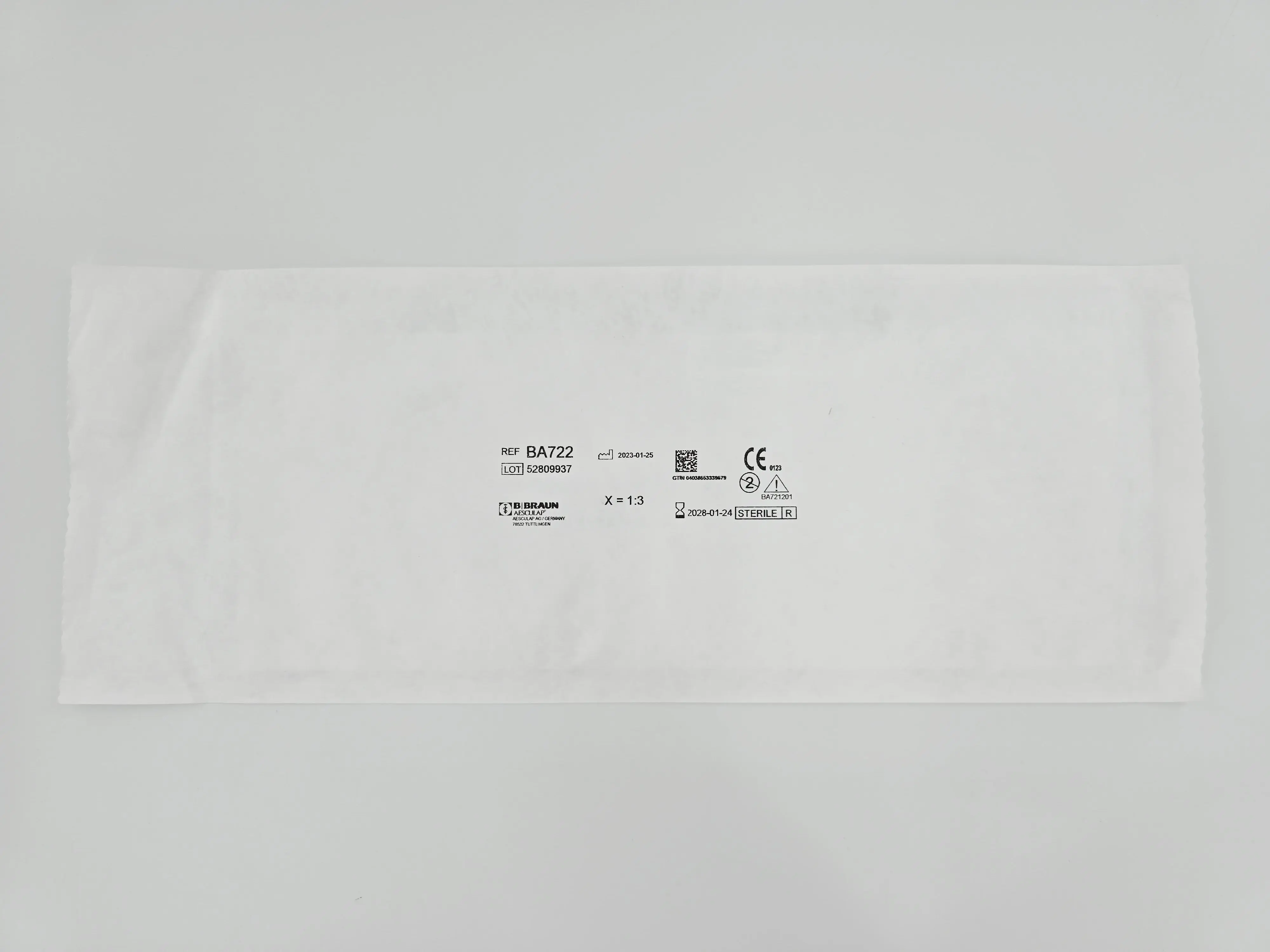 Aesculap BA722 Skin Graft Carrier Plate F/BA720R Factor 3 - Image 2