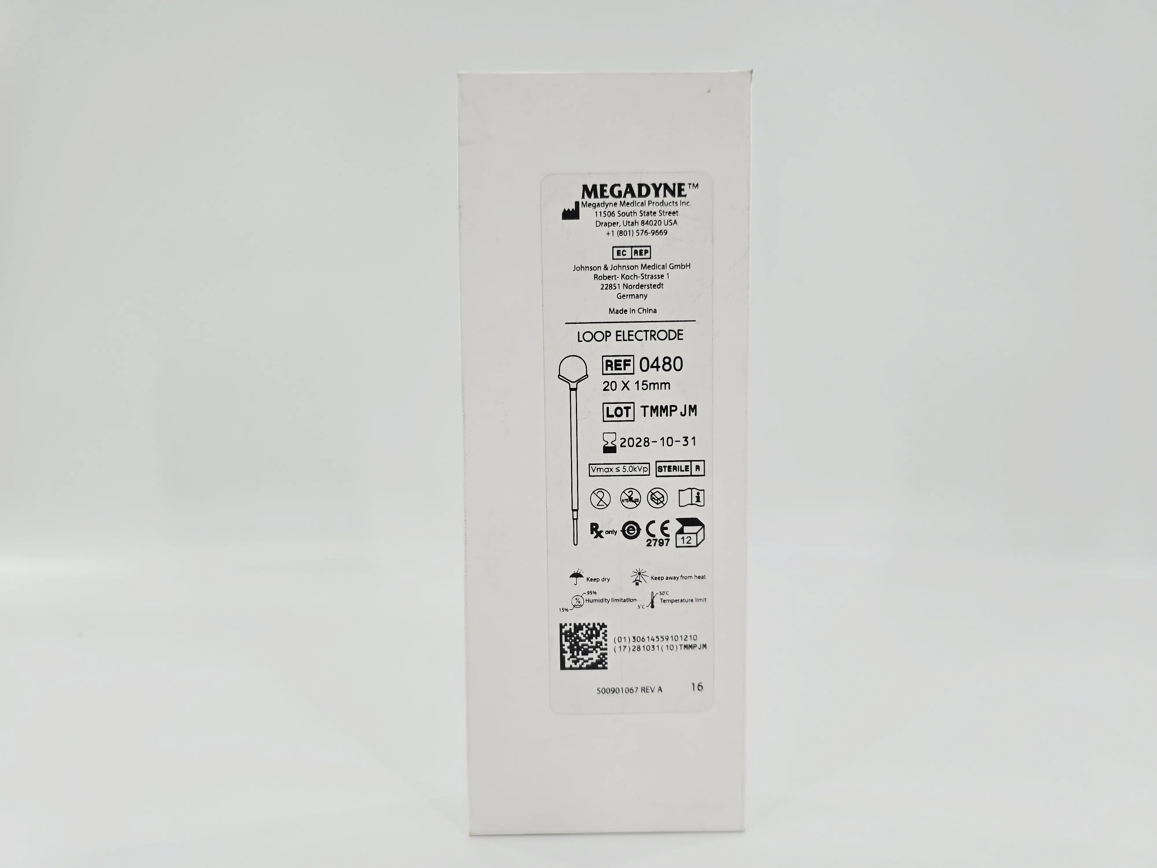 Megadyne 0480 LLETZ Loop Electrode 20mm x 15mm BX/12 - Image 2