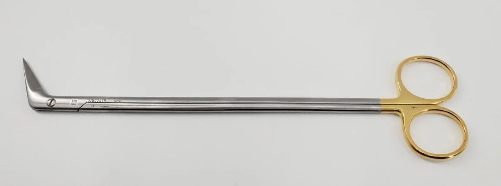 Aesculap BC245R DeBakey Durotip Scissors Angled TC 60° Sharp/Sharp 9-3/4" - Image 2