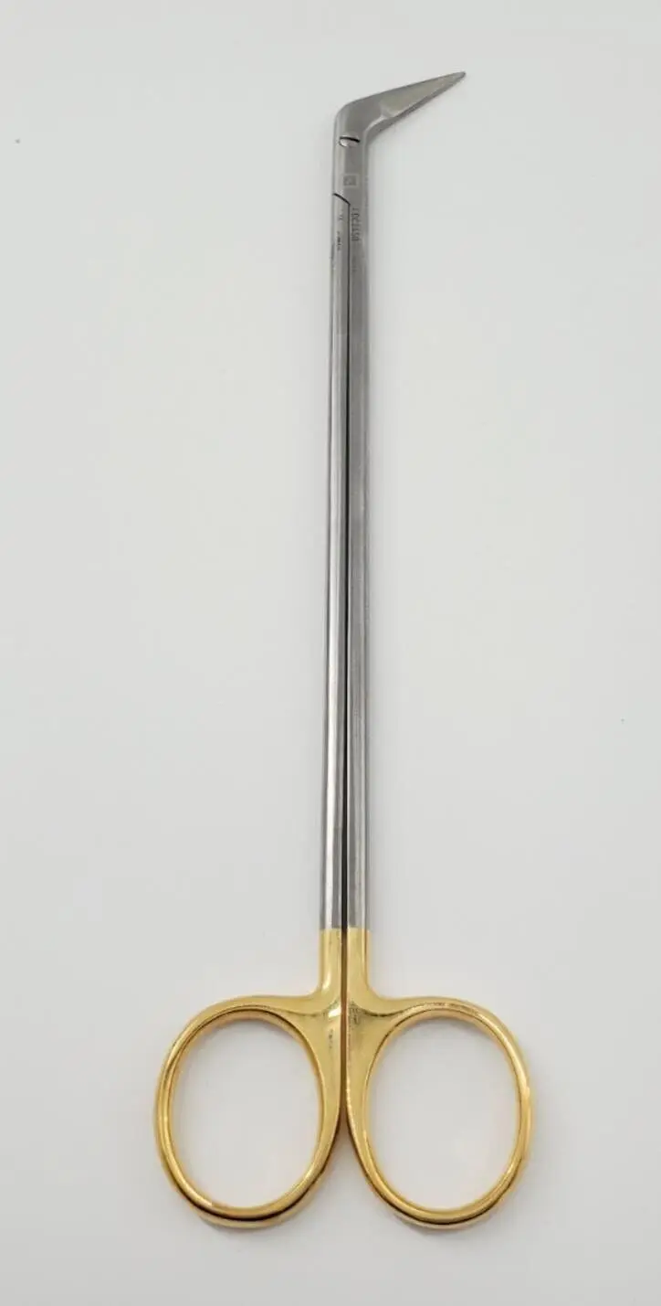 Aesculap BC245R DeBakey Durotip Scissors Angled TC 60° Sharp/Sharp 9-3/4" - Image 4