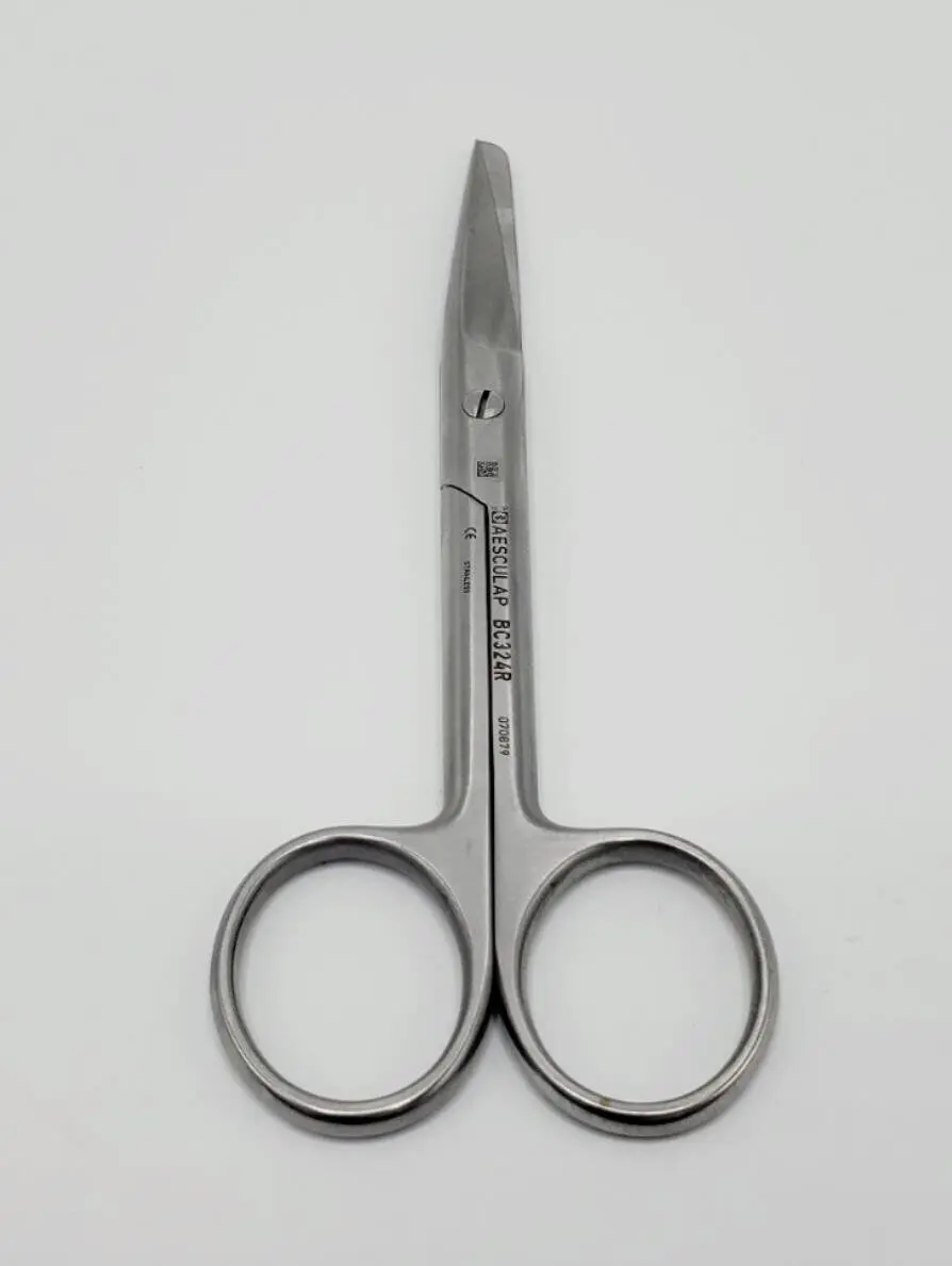 Aesculap BC324R Scissors Straight S/B Tip 5-5/8" - Image 4