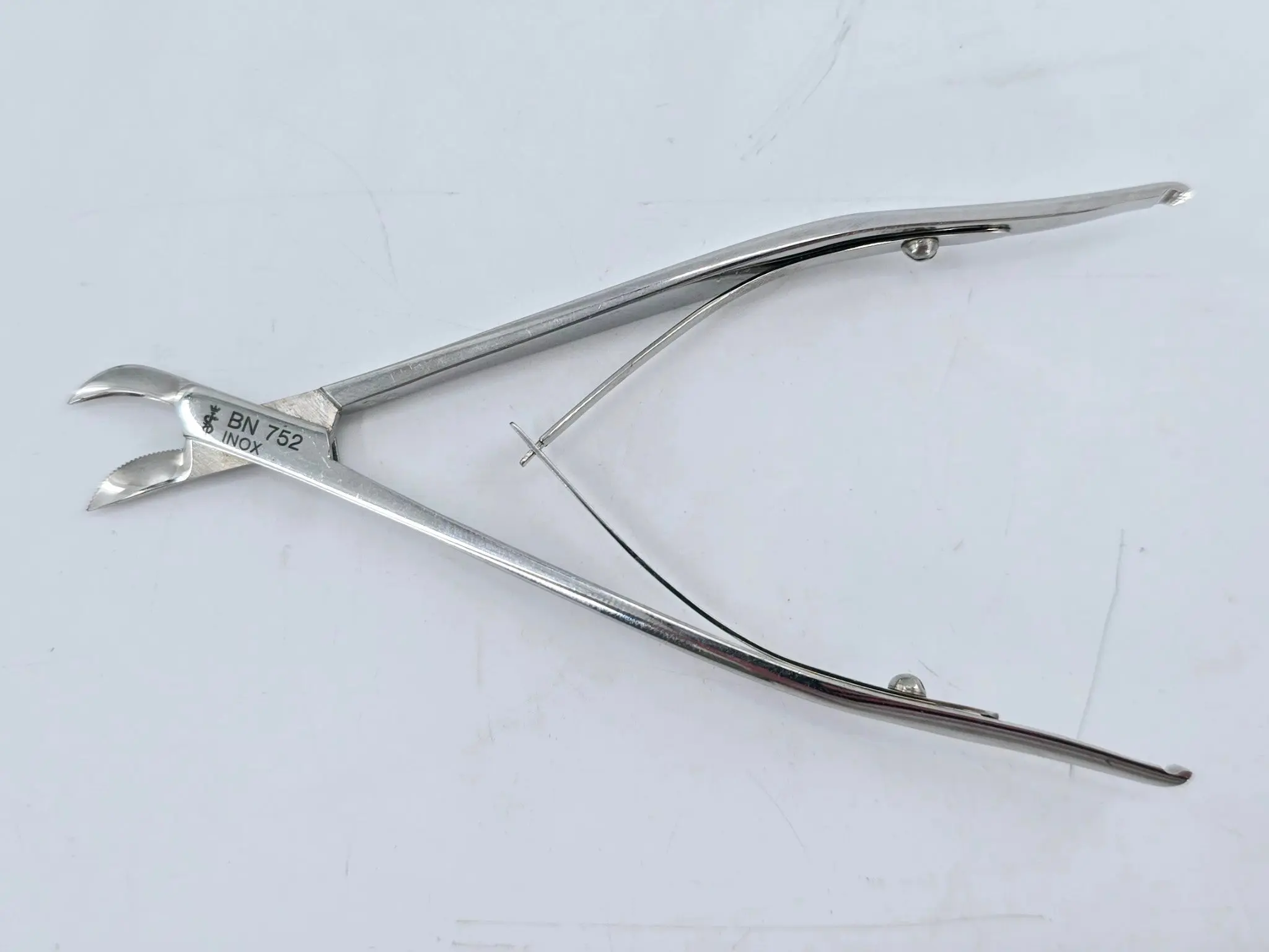 Aesculap BN752 Nasal Cutting Allis Tissue Forceps Double Ended 4.75in - Image 2