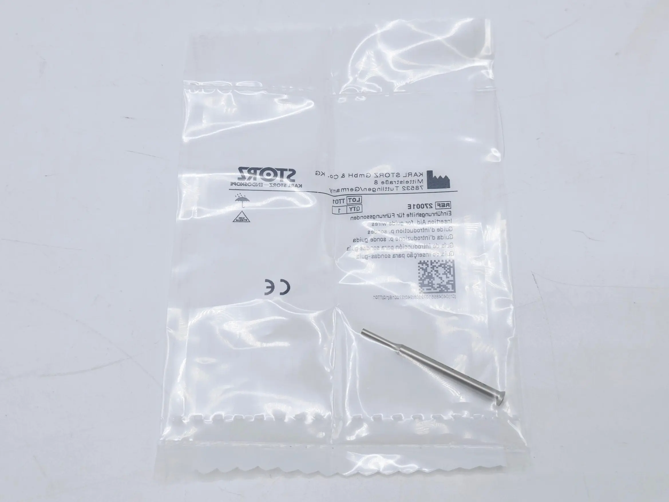 Karl Storz 27001E Insertion Aid for Guide Wires - Image 3
