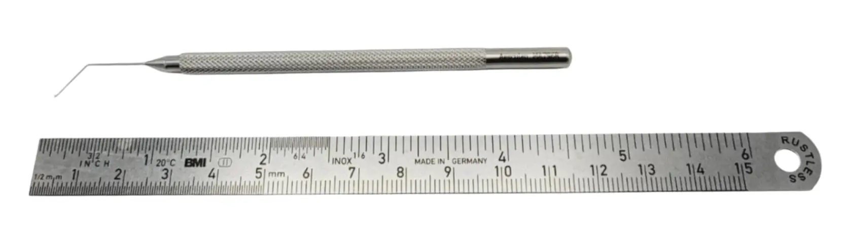 Aesculap MA796R Lester IOL Manipulator Angled 4.5 Inch Ophthalmic