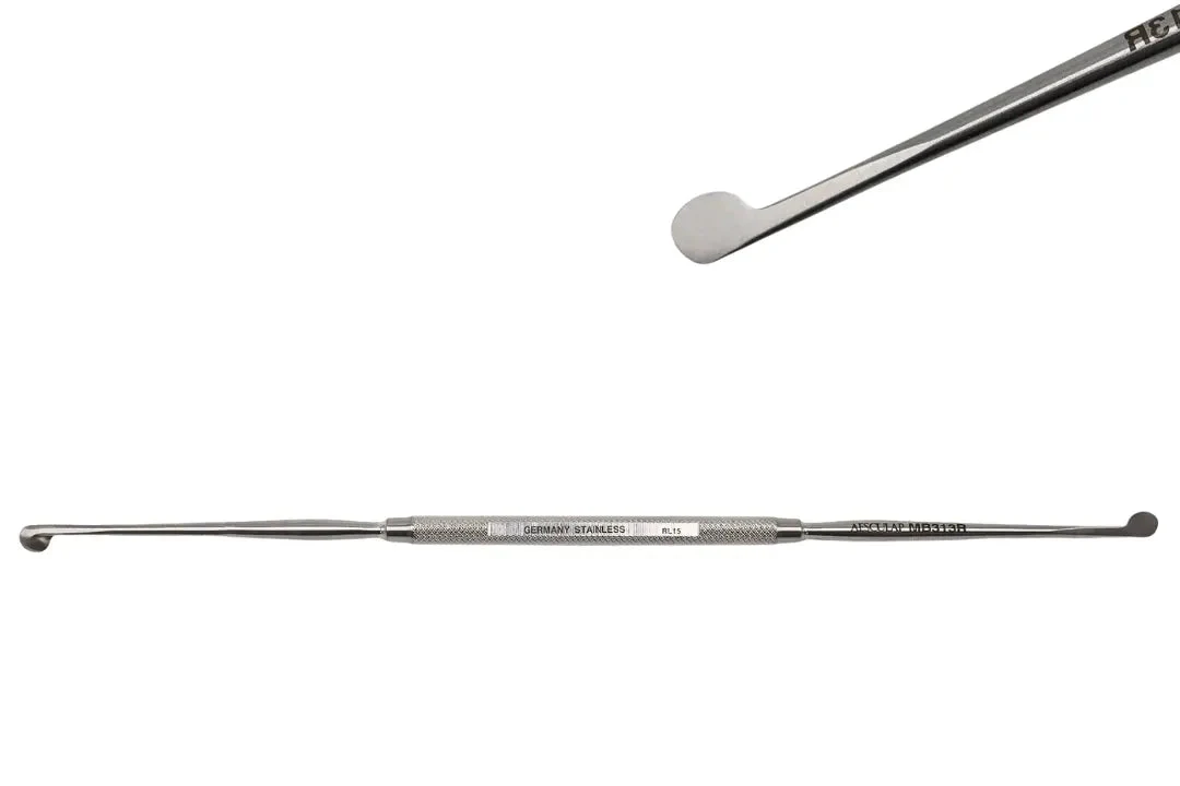 Aesculap MB313R Pierce Submucous Dissector 7.5" (190mm) Double Ended Surgical Instrument