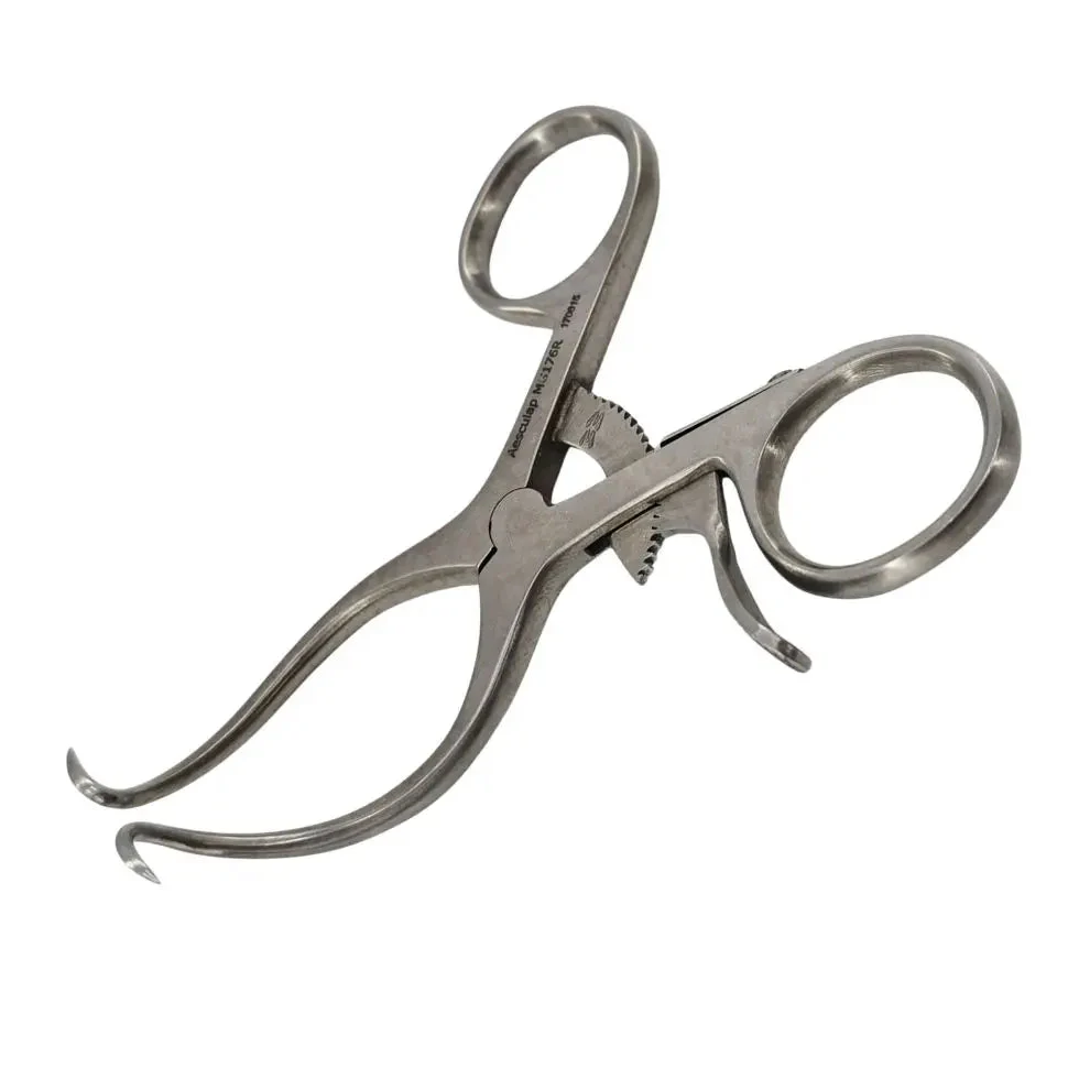 Aesculap MG176R Gelpi Vulva Vaginal Retractor 1 x 1 Sharp Prong Small 3-1/4"