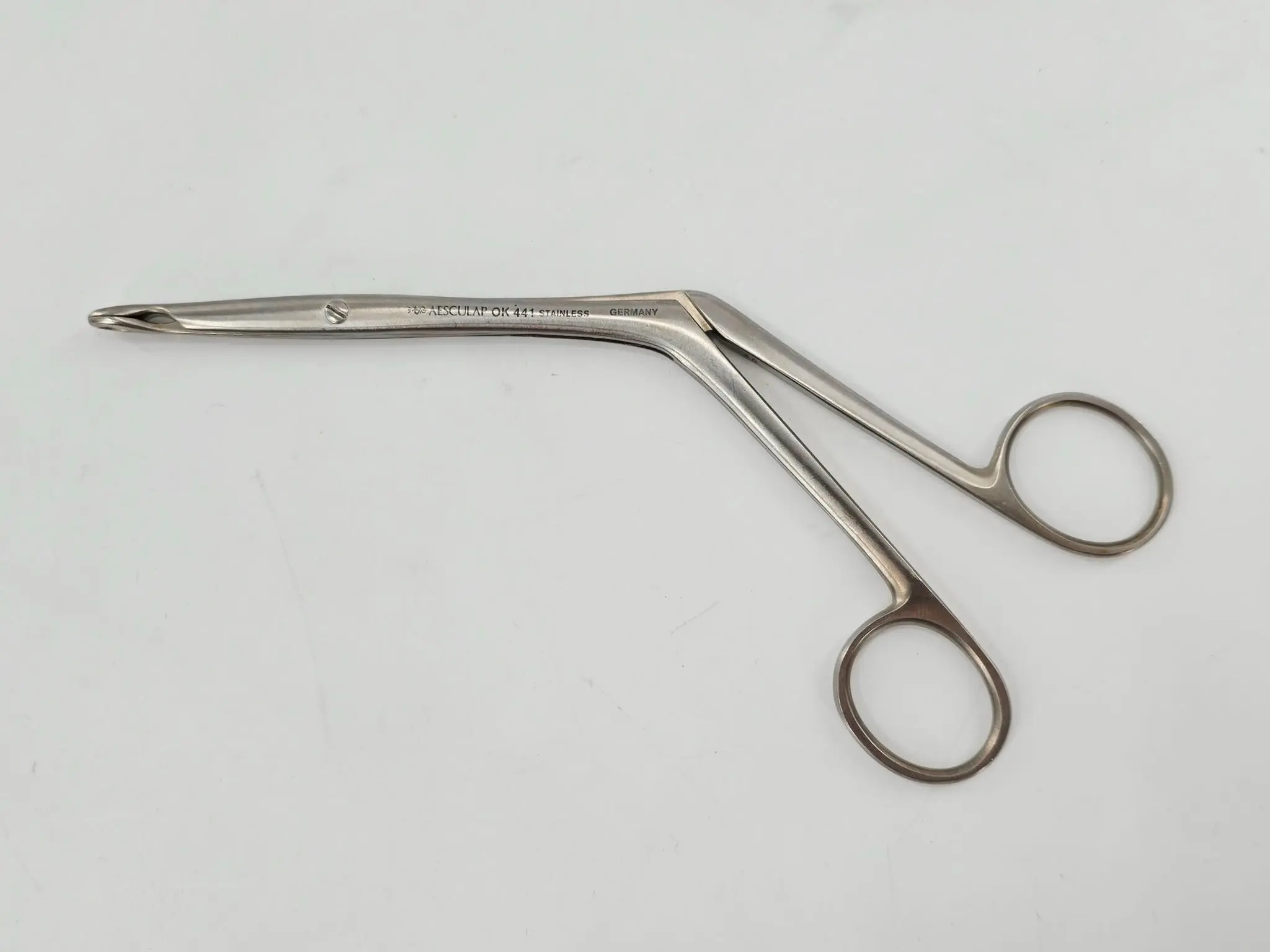 Aesculap OK441 Bruenings Septum Forceps Size M Fenestrated ENT 7-1/2" - Image 2