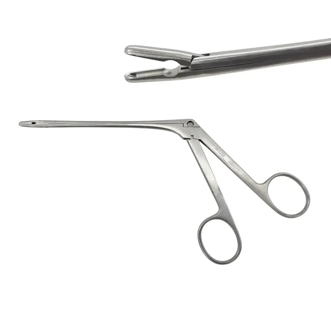 Aesculap OK525R Takahashi Rongeur Ethmoid Forceps Straight 3mm Oval Jaws 7-1/4"