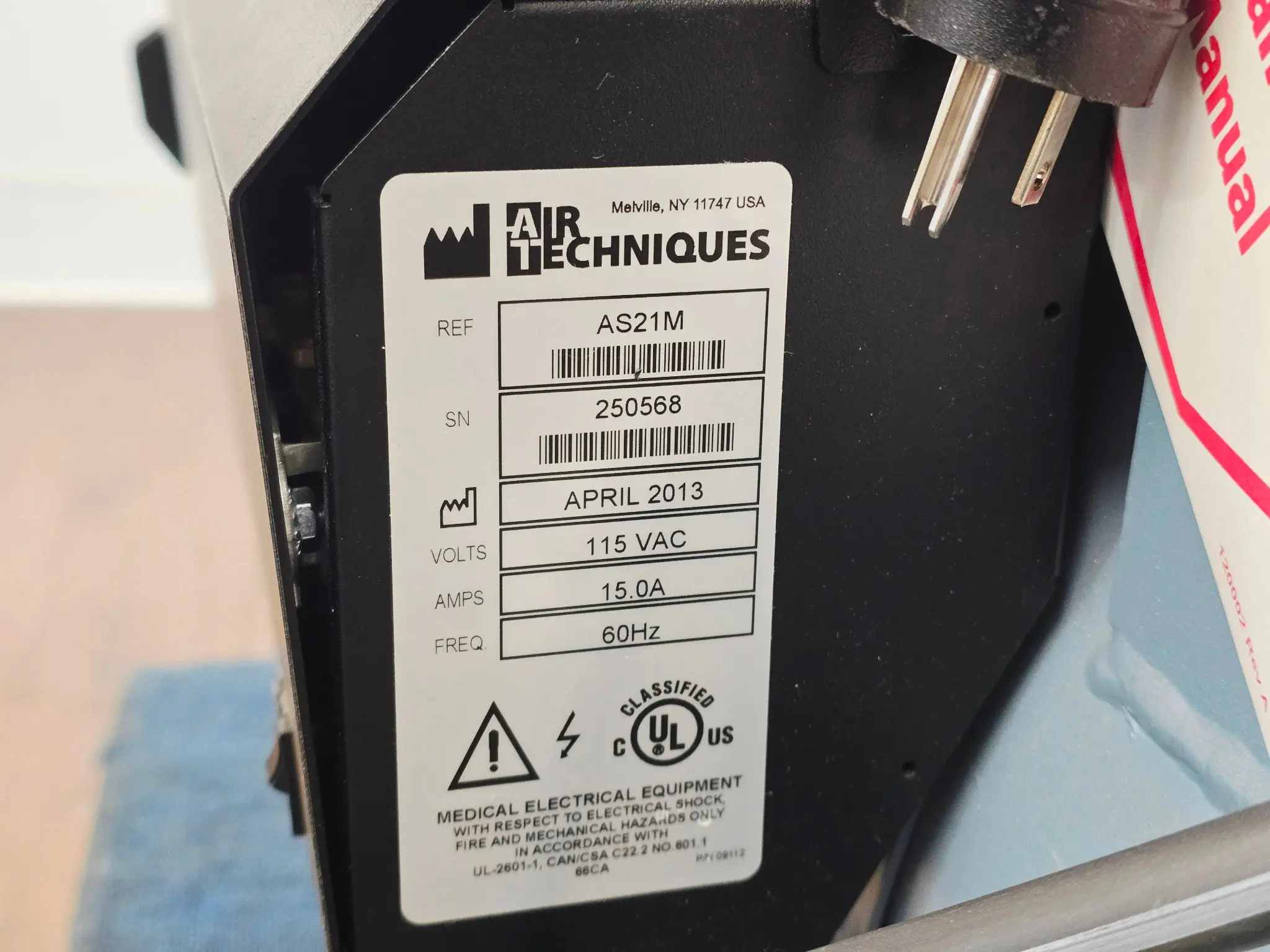Air Techniques VacStar 20 VS20 Dental Vacuum w/ AirStar AS21M Compressor - Image 13