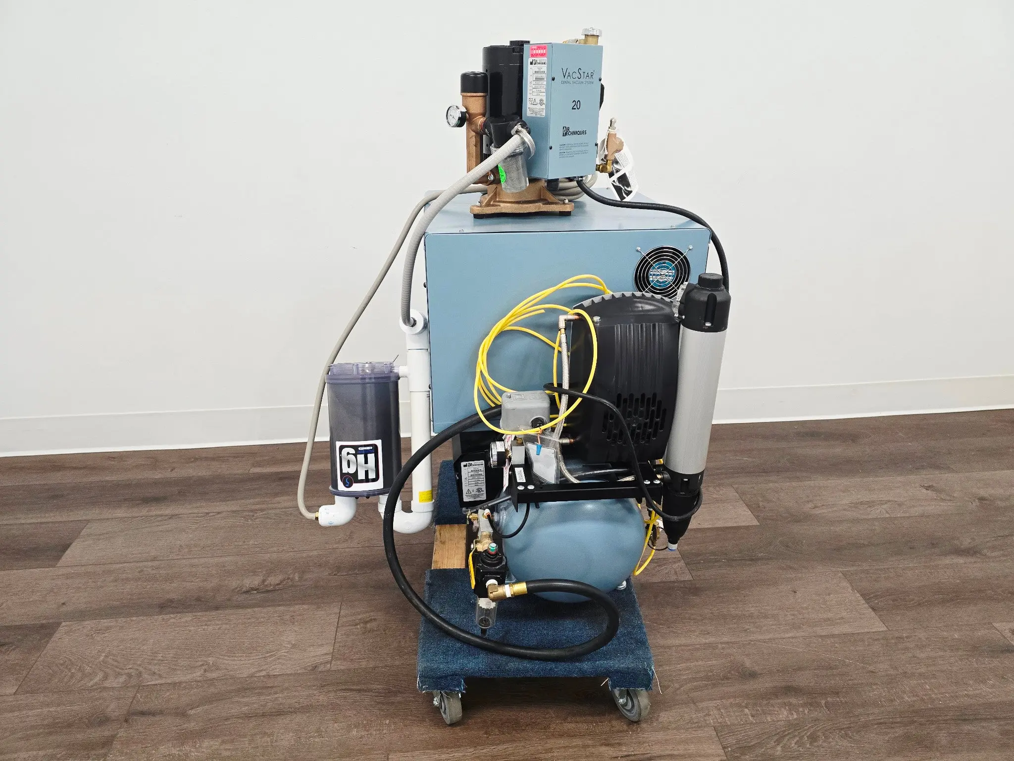 Air Techniques VacStar 20 VS20 Dental Vacuum w/ AirStar AS21M Compressor - Image 2