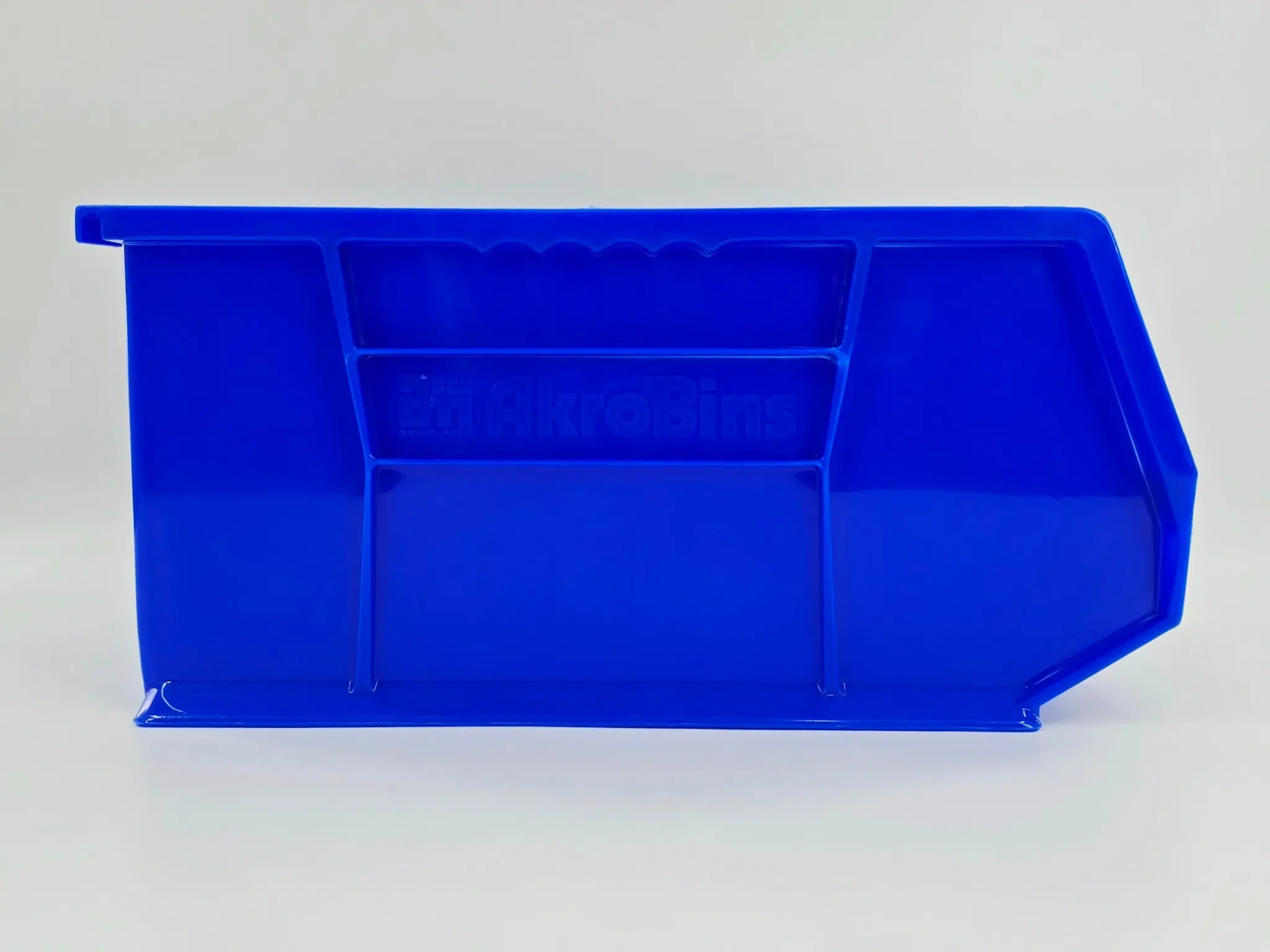 AkroBins 30240 Plastic Storage Bin Medium Blue 14-3/4" x 8-1/4" x 7" 12/CS NEW - Image 3