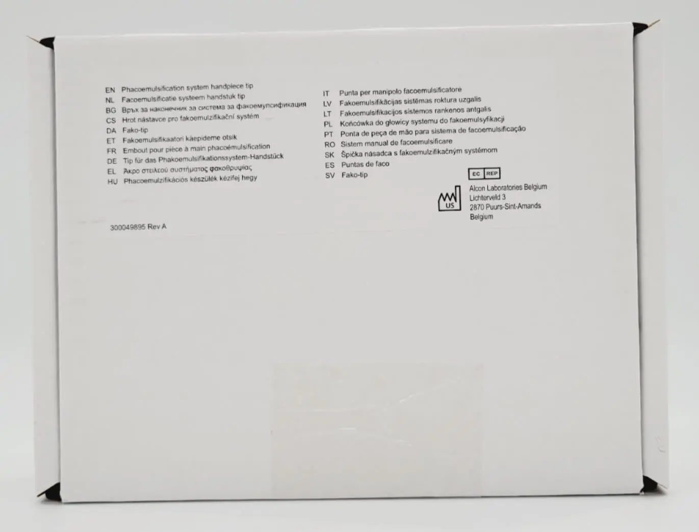 Alcon 8065740969 Phacoemulsification System Handpiece Tip Silicone I/A Tip Bent Box of 4 - Image 2
