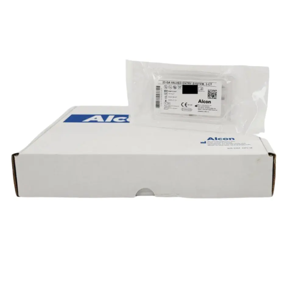 Alcon 8065751657 23G Valved Entry System 3-CT Pack of 11