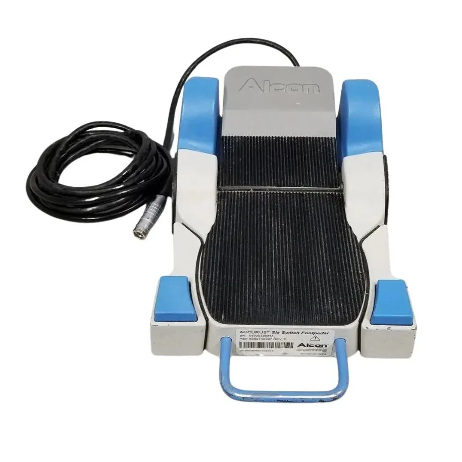 Alcon Footpedal, Accurus 800CS Phacoemulsifier 8065740997 Rev.K 6 Switch XS4