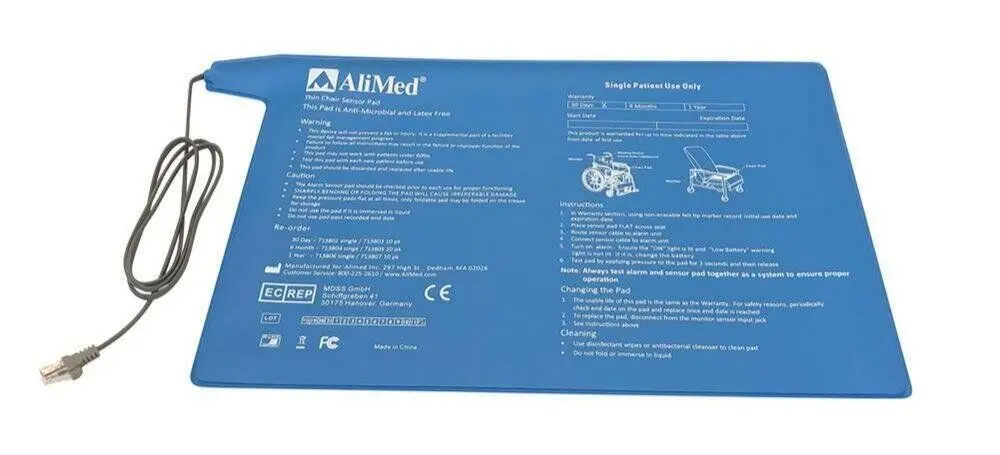 Alimed 713820 Corded Pressure Sensor Pad 10" x 15" 5 Pack (N) - Image 3
