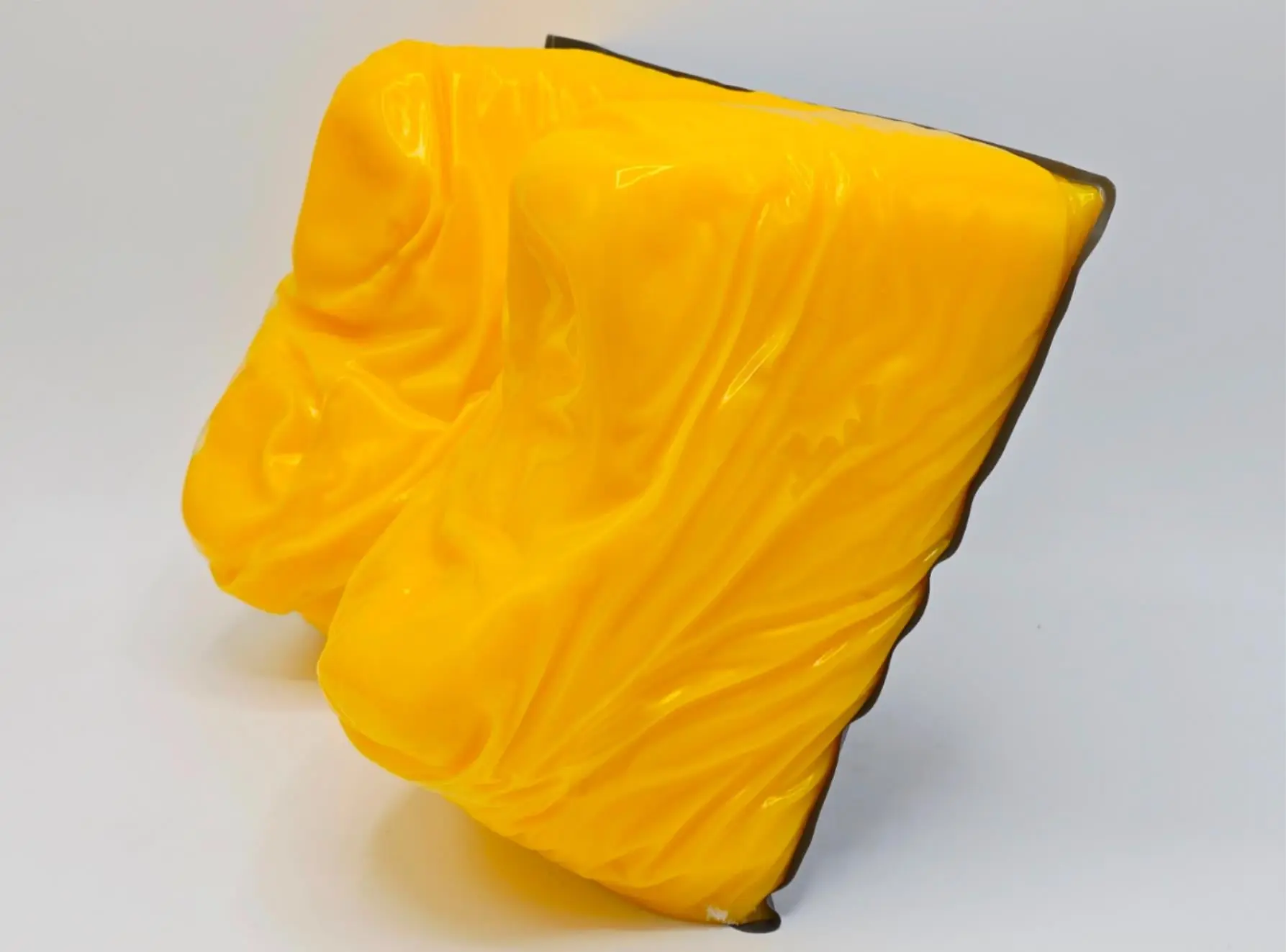 Alimed Yellow Gel Surgical Patient Positioner Pad Dual Contour 11x9x6 - Image 3