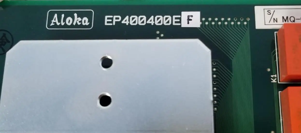 Aloka EP400400EF Probe Board for SSD-1400 Ultrasound - Image 4