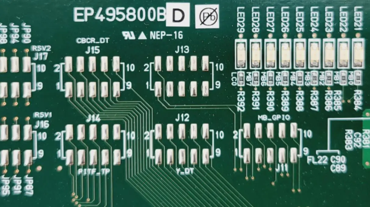 Aloka EP495800 BD Board Assembly from an Aloka Alpha 10 Pro Sound - Image 2