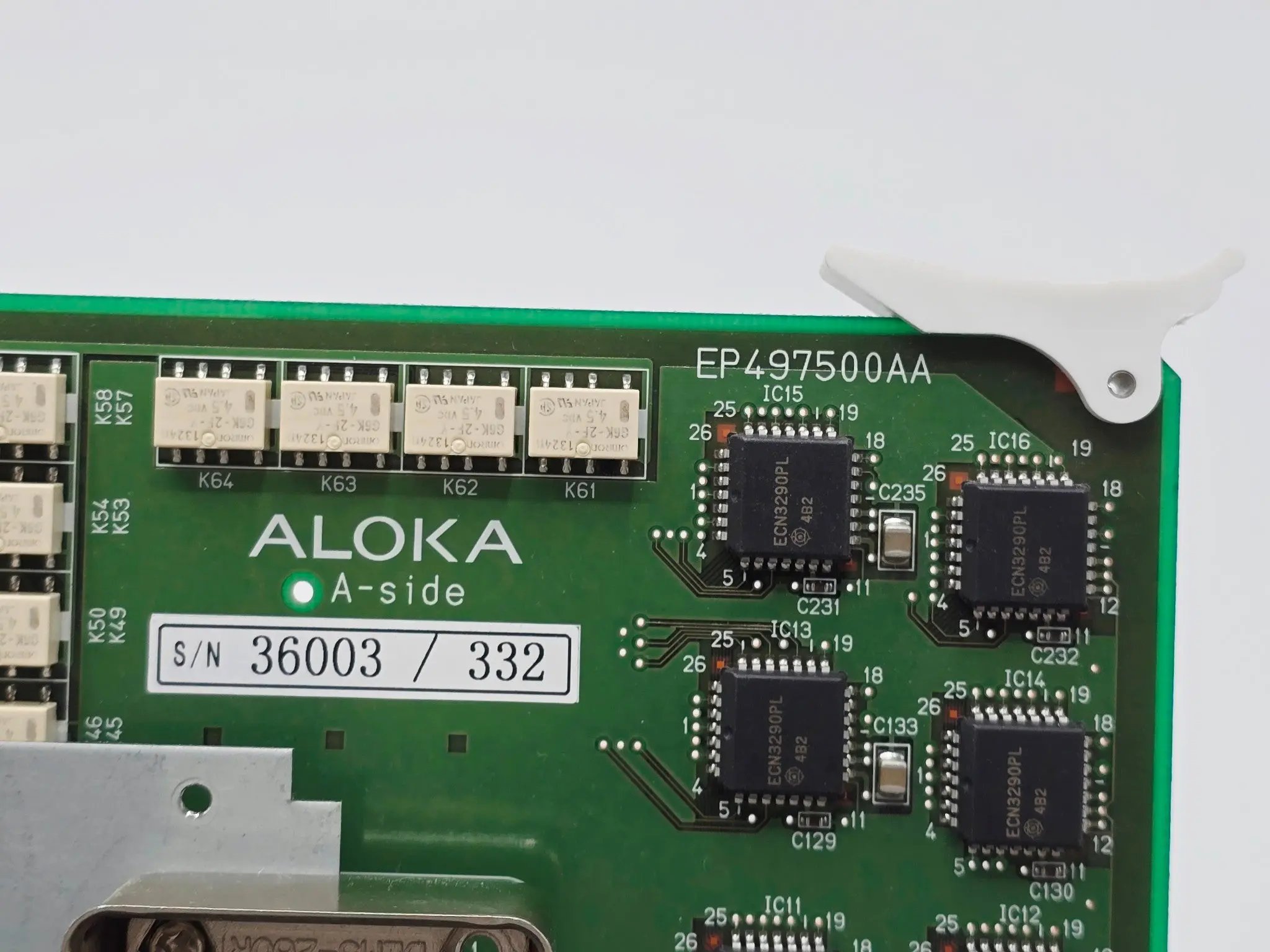 Aloka EP497500AA Electronic System Circuit Board PCB Assembly - Image 2