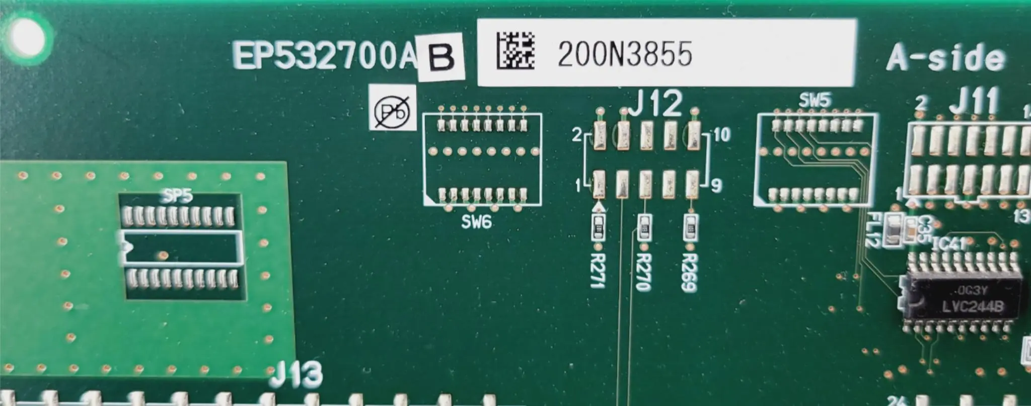 Aloka EP532700 AB Beamformer Board Assembly from an Aloka Alpha 10 Pro Sound - Image 3
