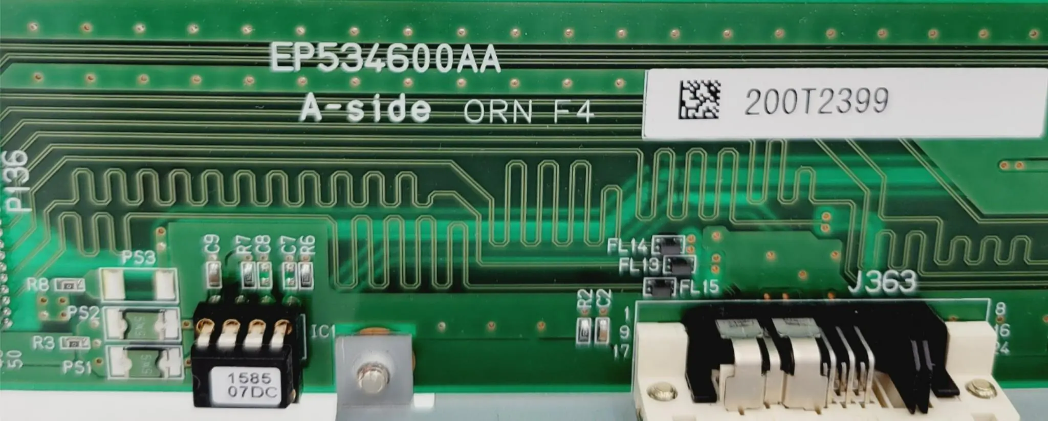 Aloka EP534600 AA ORN F4 Board Assembly from an Aloka Alpha 10 Pro Sound - Image 3