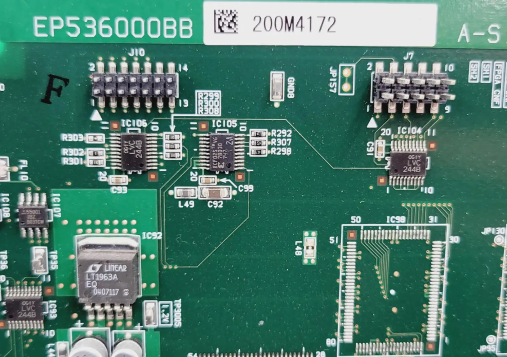 Aloka EP536000 BB Board Assembly from an Aloka Alpha 10 Pro Sound - Image 2