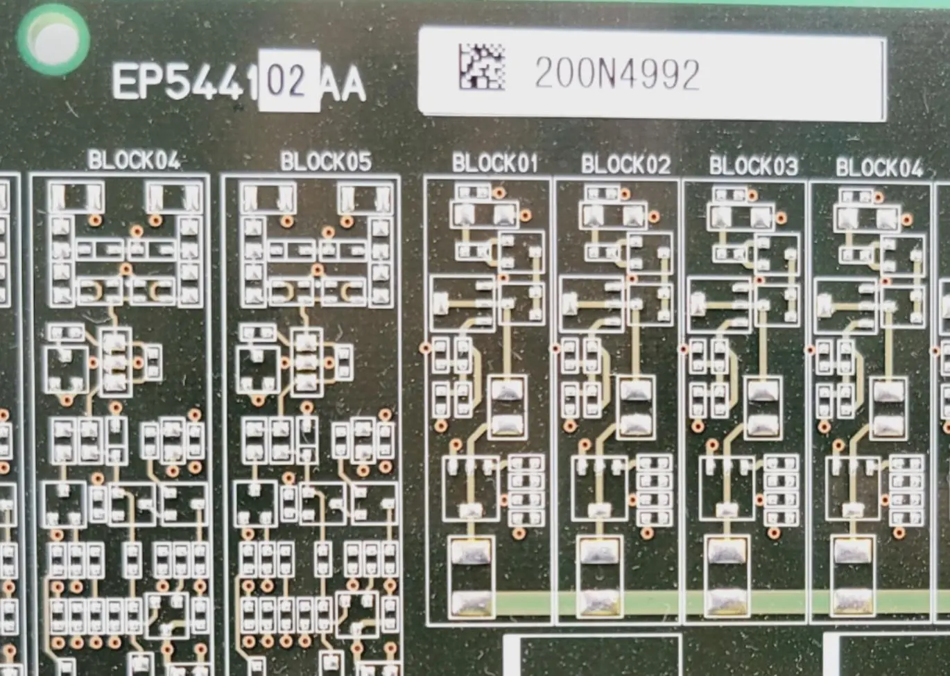 Aloka EP544102 AA Front End Board Assembly from a Aloka Alpha 10 Pro Sound - Image 2