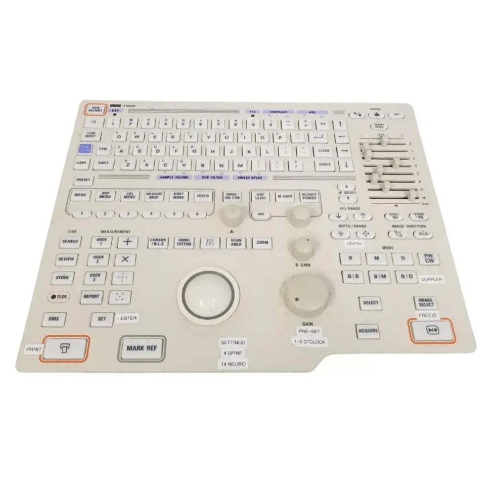 Aloka N376-2001 User Interface CP-ALT2 from SSD-1400 Ultrasound