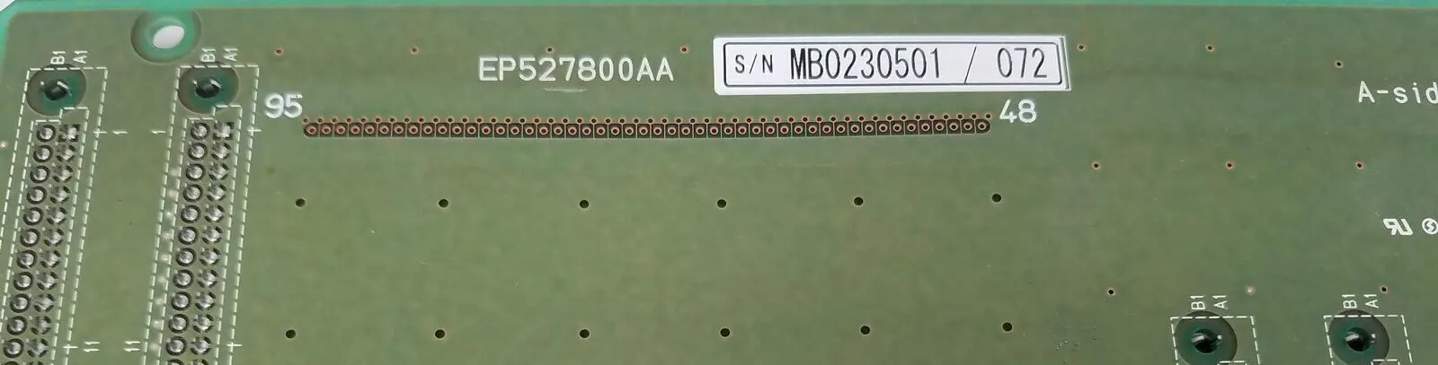 Aloka SSD-5 Ultrasound EP516500AA Board A-Side With EP527800AA Board - Image 6